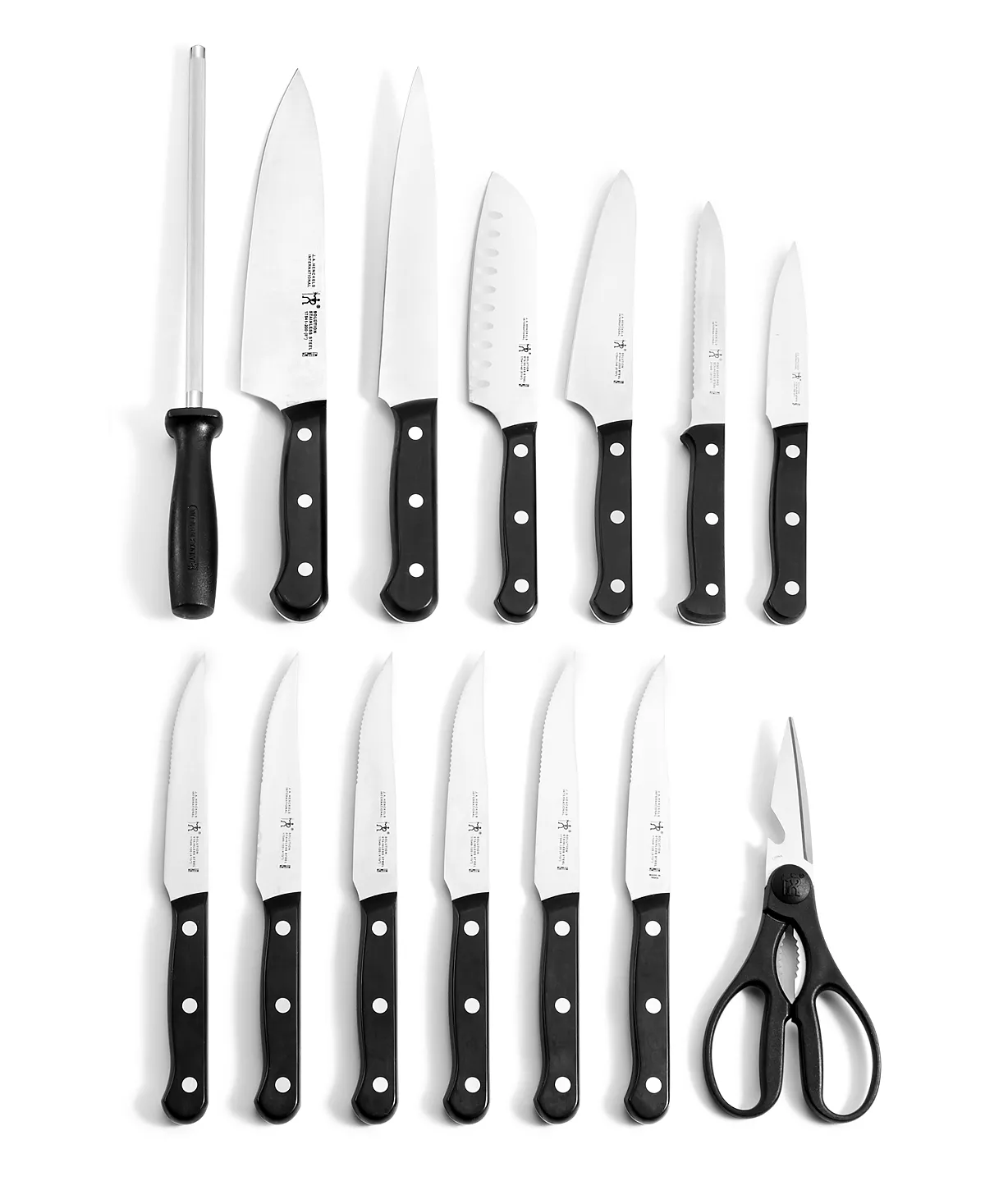 J.A. Henckels International Solution 15-Pc. Knife Block Set 4 J.A. Henckels International Solution 15-Pc. Knife Block Set - Image 2