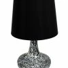 Simple Designs Mosaic Tiled Glass Genie Table Lamp With Fabric Shade 2 Simple Designs Mosaic Tiled Glass Genie Table Lamp With Fabric Shade -Hot Sale All Lighting Shop 10210218 fpx