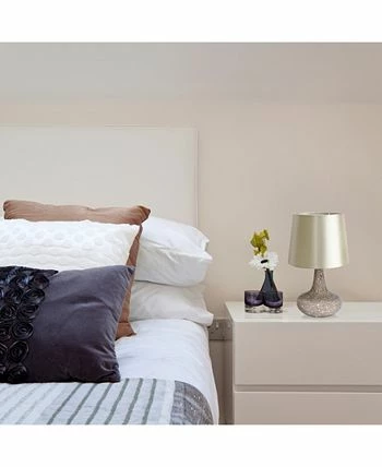 Simple Designs Mosaic Tiled Glass Genie Table Lamp With Fabric Shade 10 Simple Designs Mosaic Tiled Glass Genie Table Lamp With Fabric Shade - Image 8