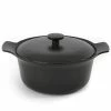 BergHOFF Ron Black Cast Iron 4.4 Qt. Covered Stockpot