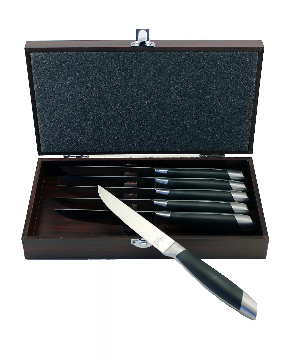 BergHOFF Geminis 6 Piece Steak Set With Wooden Case 3 BergHOFF Geminis 6 Piece Steak Set With Wooden Case
