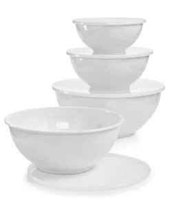 Martha Stewart Collection 8-Pc. Bowl & Lid Set, Created For Macy's