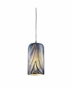 Macy's Olten Collection In Molten Ocean 1 Light Pendant