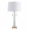 JONATHAN Y Zoe 2-Light Crystal Led Table Lamp