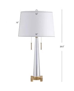 JONATHAN Y Zoe 2-Light Crystal Led Table Lamp -Hot Sale All Lighting Shop 11226196 fpx