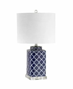 JONATHAN Y Clarke Chinoiserie Led Table Lamp