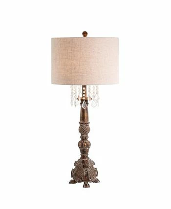 JONATHAN Y Carlisle Resin, Acrylic Led Table Lamp 4 JONATHAN Y Carlisle Resin, Acrylic Led Table Lamp - Image 2