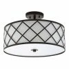 JONATHAN Y Elizabeth Metal Led Flush Mount
