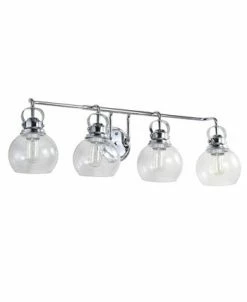 JONATHAN Y Shirley 4-Light Metal, Bubbled Glass Vanity Light -Hot Sale All Lighting Shop 11226762 fpx