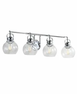 JONATHAN Y Shirley 4-Light Metal, Bubbled Glass Vanity Light -Hot Sale All Lighting Shop 11226763 fpx