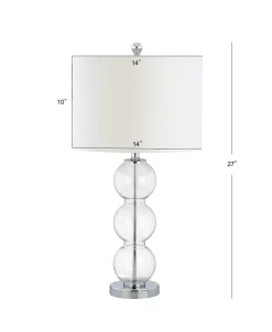 JONATHAN Y Bella Glass Triple-Sphere LED Table Lamp - Set Of 2 -Hot Sale All Lighting Shop 11404813 fpx