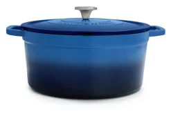 Martha Stewart Collection LOSEOUT! Enameled Cast Iron Round 8-Qt. Dutch Oven -Hot Sale All Lighting Shop 12034324 fpx