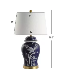 JONATHAN Y Gracie Ginger Jar Ceramic/Metal LED Table Lamp -Hot Sale All Lighting Shop 12081698 fpx