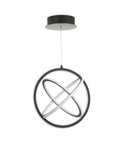 JONATHAN Y Rbit Adjustable Integrated LED Metal Pendant