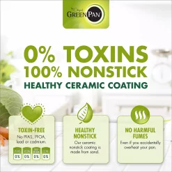 Greenpan Levels 11-Pc. Stainless Steel Stackable Ceramic Nonstick Cookware Set, Created For Macy's -Hot Sale All Lighting Shop 12225649 fpx