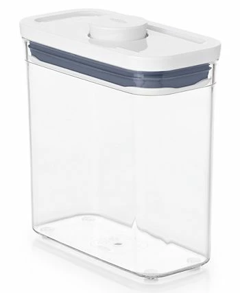 OXO Pop Slim Short Rectangular Food Storage Container 4 OXO Pop Slim Short Rectangular Food Storage Container - Image 2