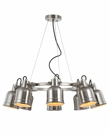 JONATHAN Y Liam 26.5 8-Light LED Pendant Chandelier 4 JONATHAN Y Liam 26.5 8-Light LED Pendant Chandelier - Image 2