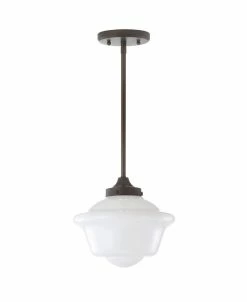 JONATHAN Y Kurtz 9.5 Adjustable Drop LED Pendant