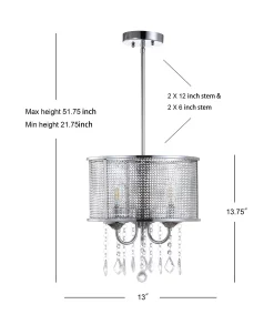 JONATHAN Y Vah 13 Adjustable LED Drop Pendant -Hot Sale All Lighting Shop 12778115 fpx
