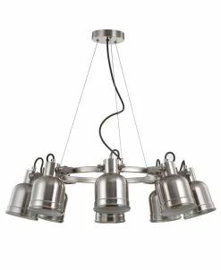 JONATHAN Y Liam 26.5 8-Light LED Pendant Chandelier