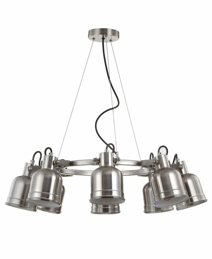 JONATHAN Y Liam 26.5 8-Light LED Pendant Chandelier 3 JONATHAN Y Liam 26.5 8-Light LED Pendant Chandelier