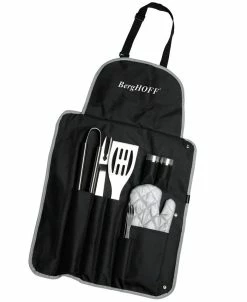BergHOFF Cubo 9-Pc. Stainless Steel BBQ Set With Wrap