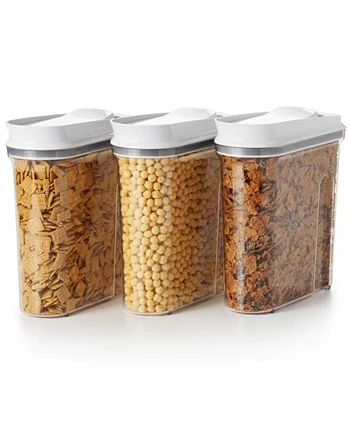 OXO Good Grips 3-Pc. Pop Cereal Dispenser Set 4 OXO Good Grips 3-Pc. Pop Cereal Dispenser Set - Image 2