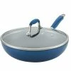 Anolon Dvanced Home Hard-Anodized Nonstick Ultimate Pan, 12