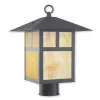 Livex Montclair Mission 1-Light 18 Outdoor Post Lantern