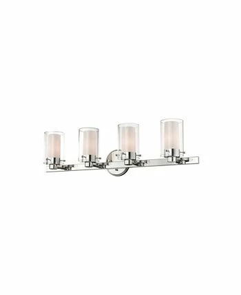 Livex Manhattan 4-Light Bath Vanity Fixture 5 Livex Manhattan 4-Light Bath Vanity Fixture - Image 3