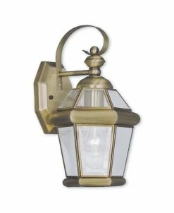 Livex Georgetown 1-Light Outdoor Wall Lantern