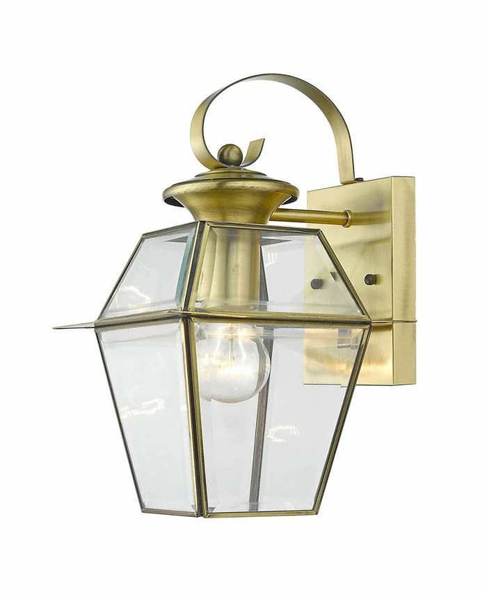 Livex Westover 1-Light Outdoor Wall Lantern 3 Livex Westover 1-Light Outdoor Wall Lantern