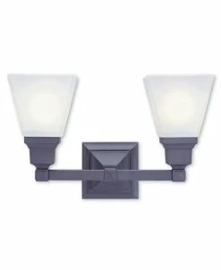Livex Mission 2-Light Bath Vanity Fixture