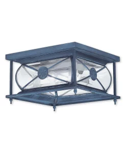 Livex Providence 2-Light Outdoor Ceiling Mount