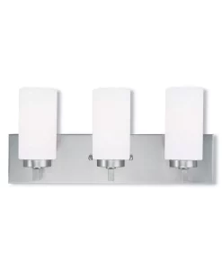 Livex West Lake 3-Light Bath Vanity Fixture