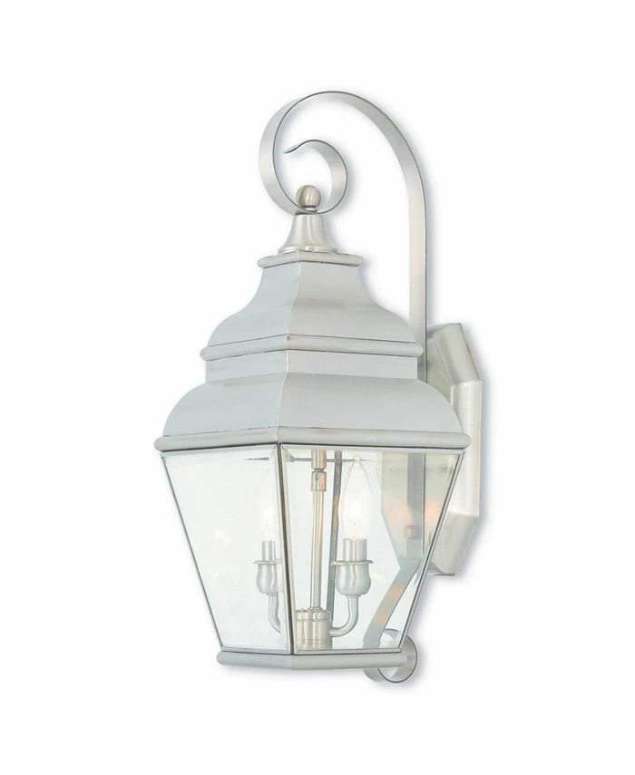 Livex Exeter 2-Light Outdoor Wall Lantern 3 Livex Exeter 2-Light Outdoor Wall Lantern