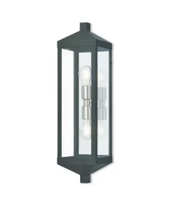 Livex Nyack 2-Light Outdoor Wall Lantern