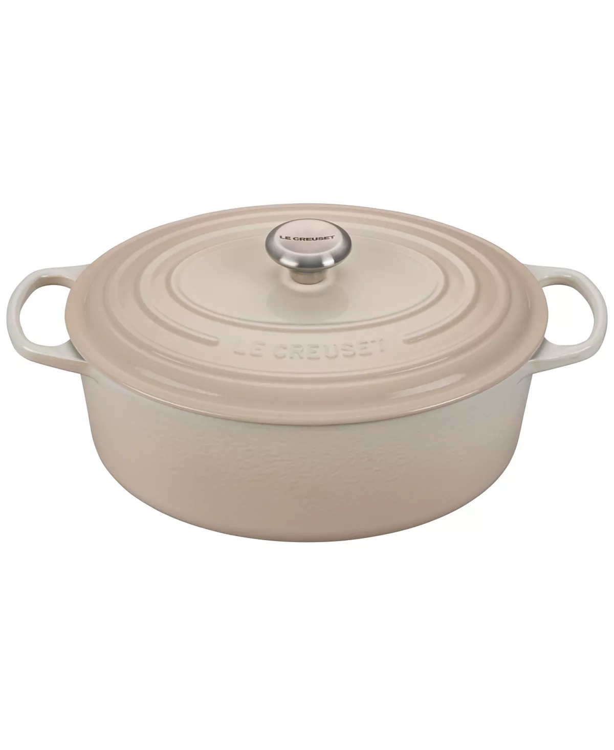 Le Creuset Signature Enameled Cast Iron 6.75 Qt. Oval French Oven 6 Le Creuset Signature Enameled Cast Iron 6.75 Qt. Oval French Oven - Image 4