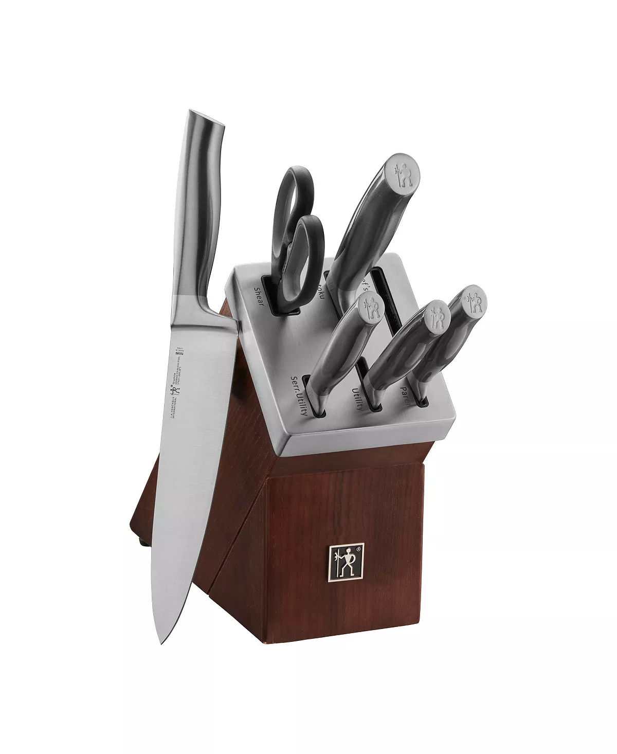 J.A. Henckels International Graphite 7-Pc. Self-Sharpening Cutlery Set 3 J.A. Henckels International Graphite 7-Pc. Self-Sharpening Cutlery Set
