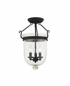 Livex Jefferson 3-Light 17 Ceiling Mount