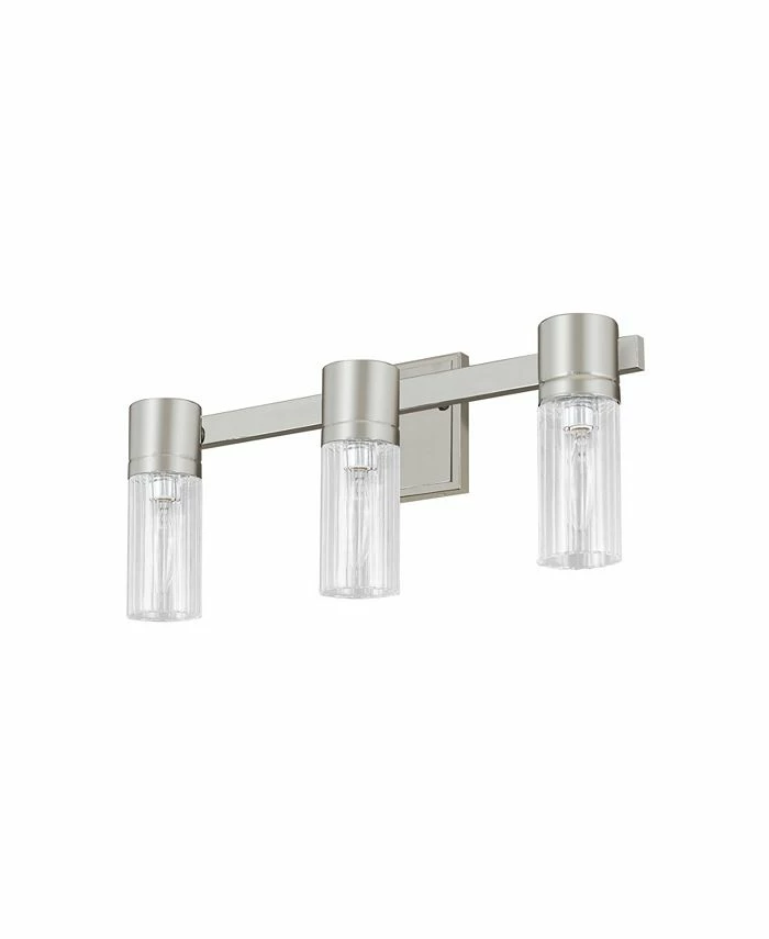 Livex Midtown 3-Light Bath Vanity Fixture 3 Livex Midtown 3-Light Bath Vanity Fixture