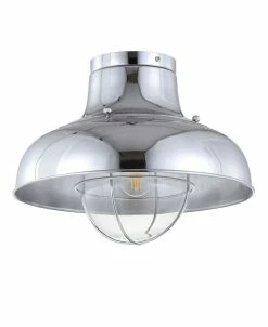 JONATHAN Y Cameron 13 Metal LED Semi-Flush Mount