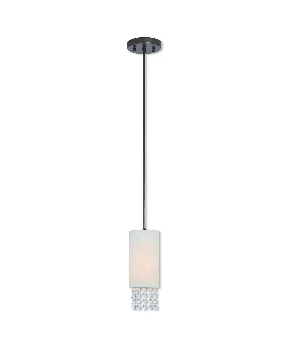 Livex Carlisle 1-Light Mini Pendant 3 Livex Carlisle 1-Light Mini Pendant