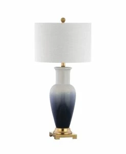 JONATHAN Y Dip Dye Ceramic Led Table Lamp
