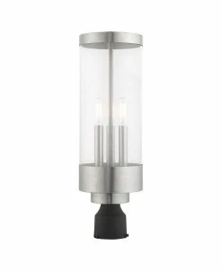 Livex Hillcrest 3-Light Outdoor Post Top Lantern