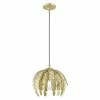 Livex Acanthus 1-Light Mini Pendant