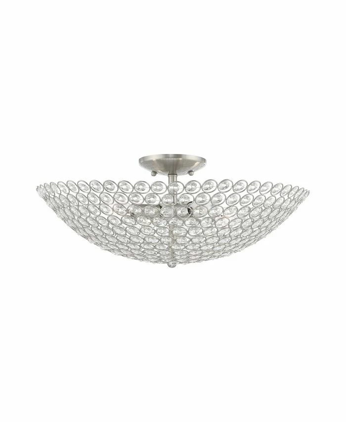 Livex Cassandra 4-Light Ceiling Mount 3 Livex Cassandra 4-Light Ceiling Mount