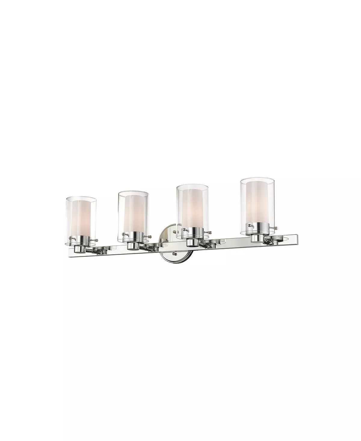 Livex Manhattan 4-Light Bath Vanity Fixture 7 Livex Manhattan 4-Light Bath Vanity Fixture - Image 5