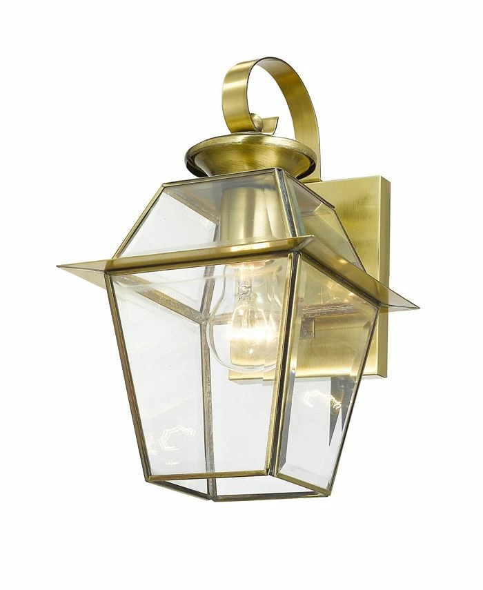 Livex Westover 1-Light Outdoor Wall Lantern 6 Livex Westover 1-Light Outdoor Wall Lantern - Image 4