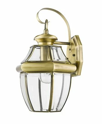 Livex Monterey 1-Light Outdoor Wall Lantern 5 Livex Monterey 1-Light Outdoor Wall Lantern - Image 3